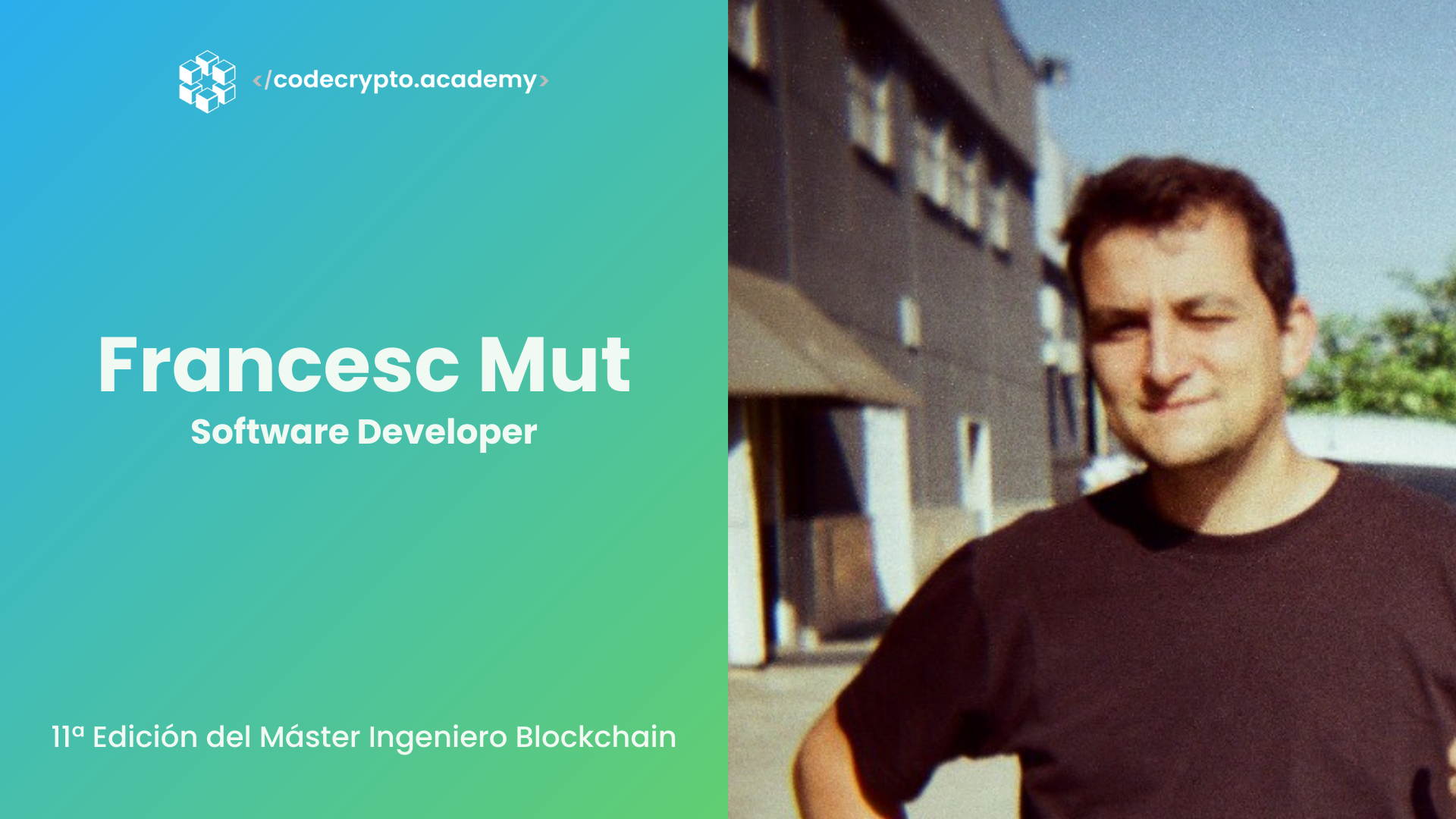 Francesc Mut Master Blockchain