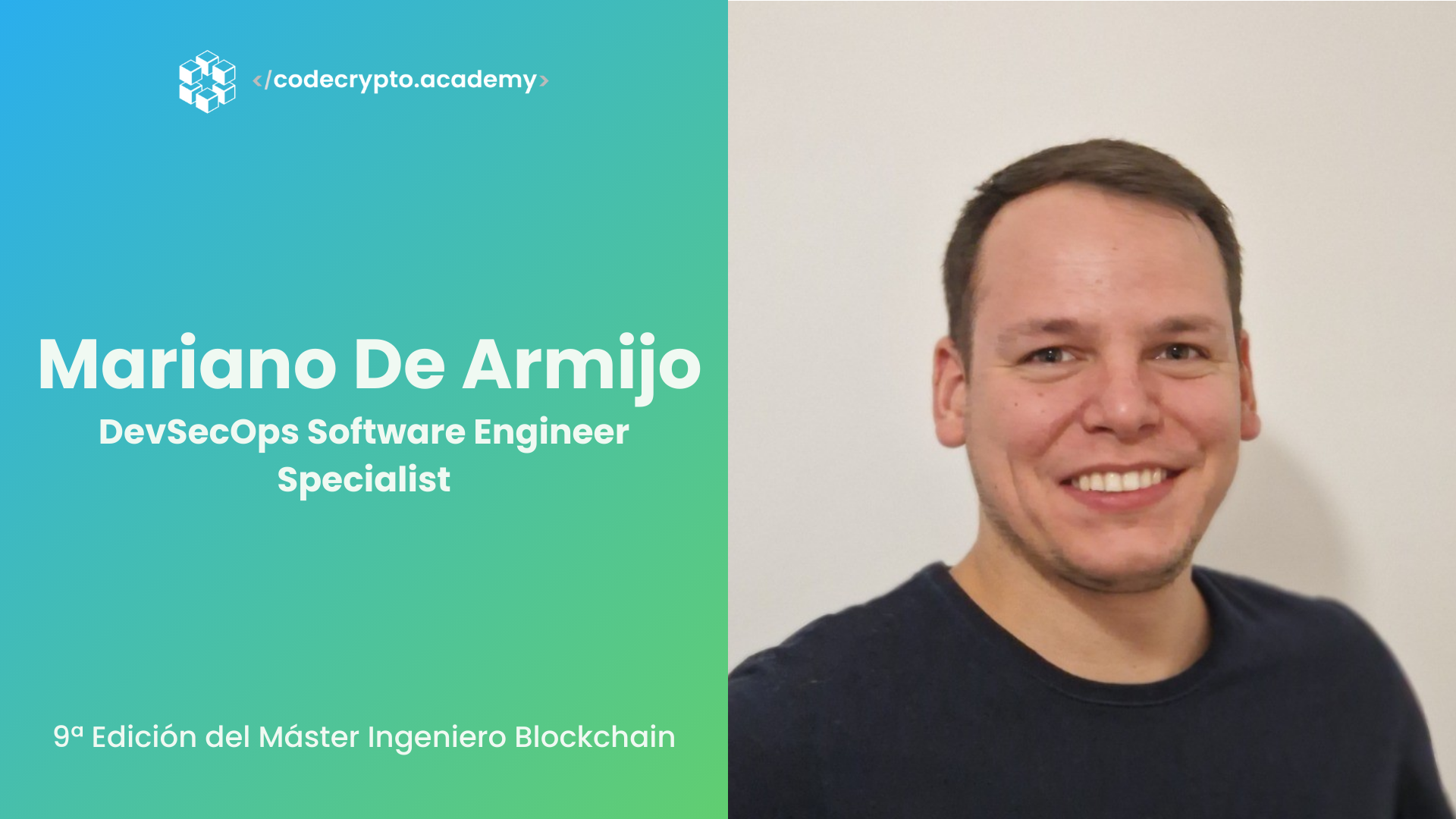 Mariano De Armijo Master Blockchain